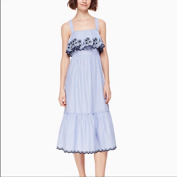kate spade Dresses & Skirts - Kate Spade New York Broome Street Daisy Embroidered Patio Dress